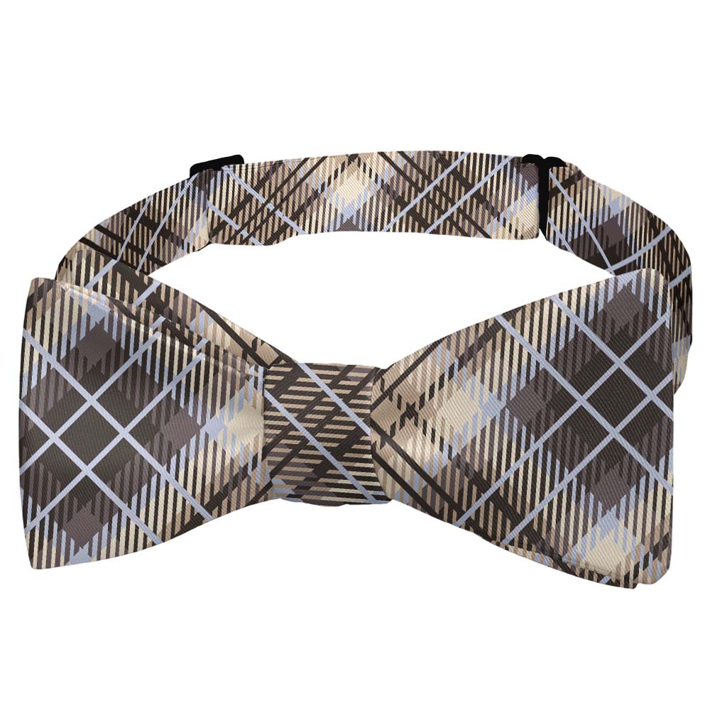 Hartman Plaid Bow Tie - Self Tie Bow Tie - Knotty Tie Co.