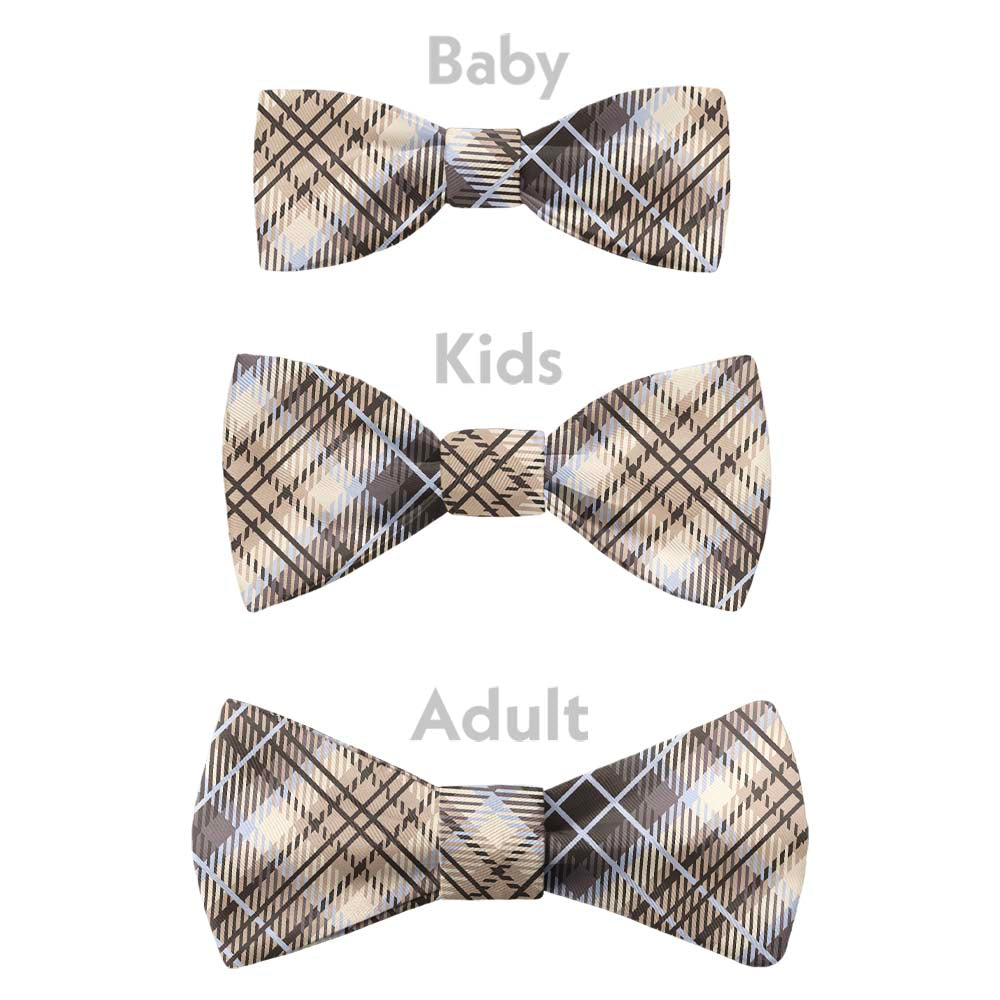 Hartman Plaid Bow Tie - Bow Sizes - Knotty Tie Co.