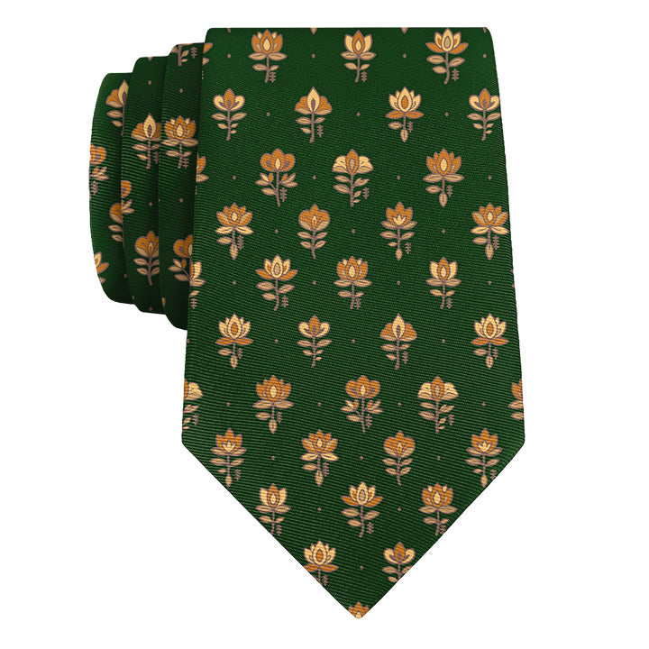 Harvest Bloom Necktie - Rolled - Knotty Tie Co.