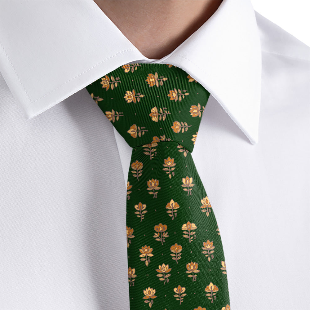 Harvest Bloom Necktie - Dress Shirt - Knotty Tie Co.