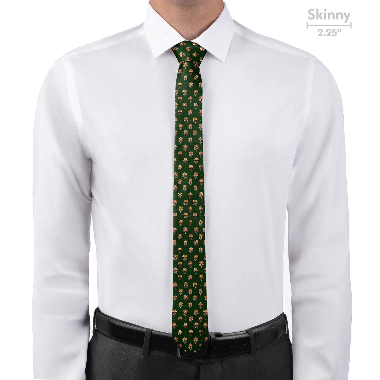 Harvest Bloom Necktie - Skinny - Knotty Tie Co.