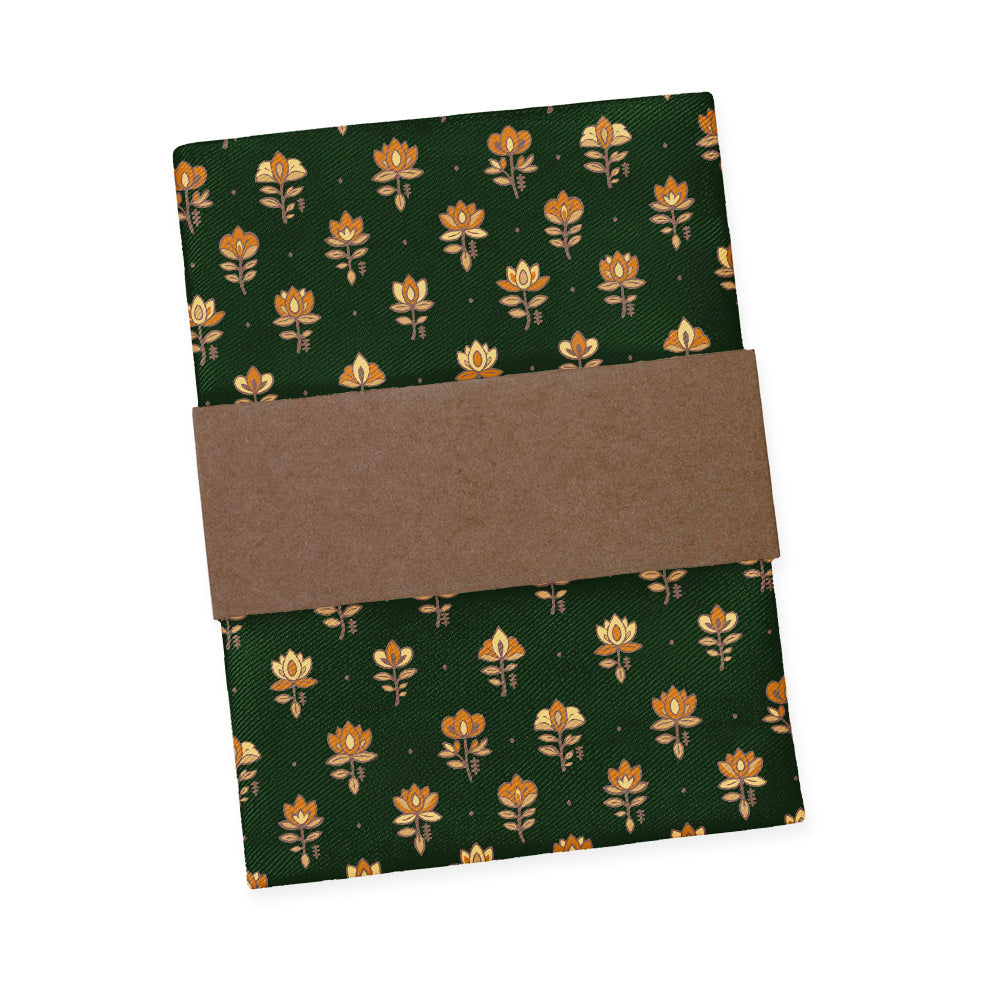 Harvest Bloom Pocket Square - Packaging - Knotty Tie Co.