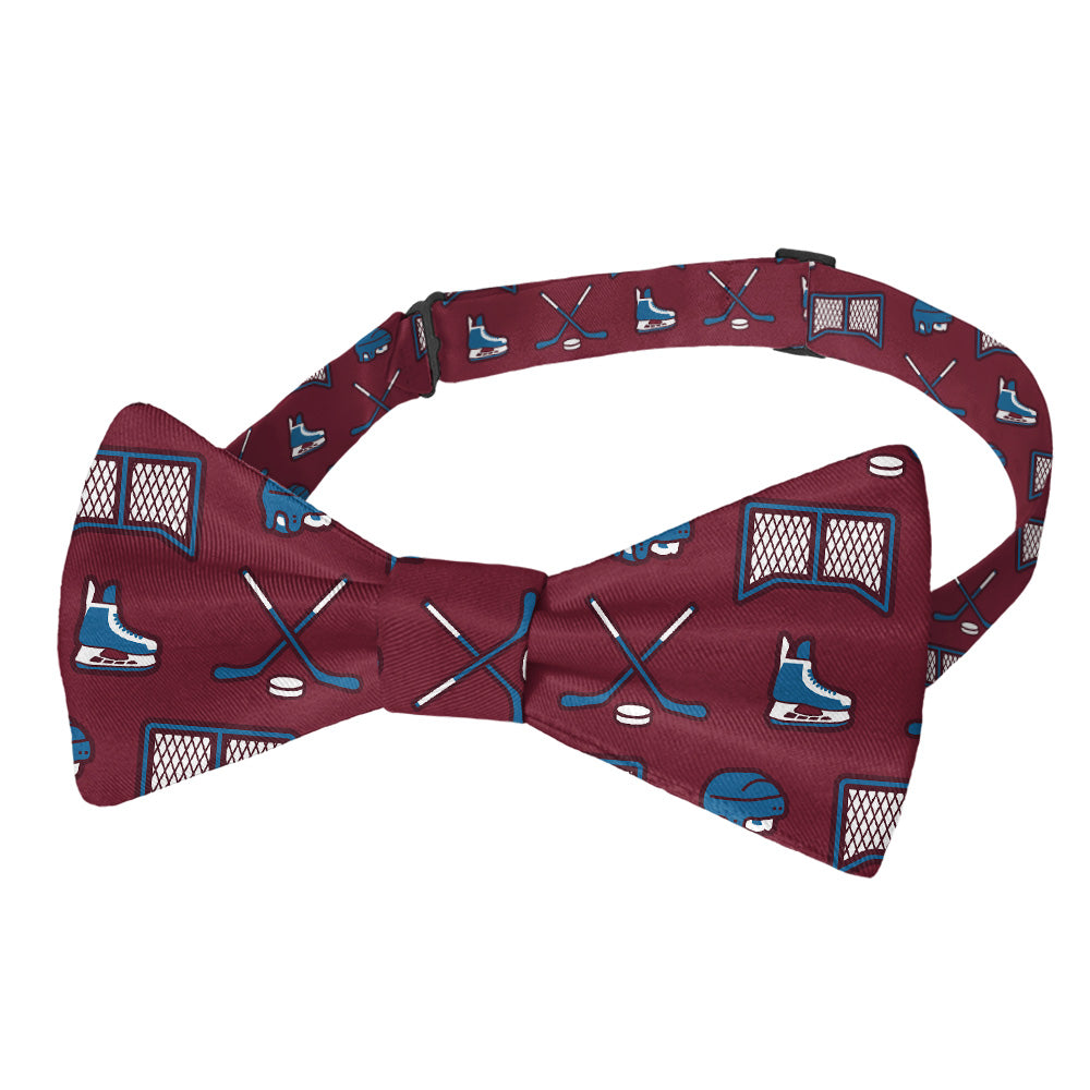 Hat Trick Hockey Bow Tie - Pre-Tied Bow Tie - Knotty Tie Co.