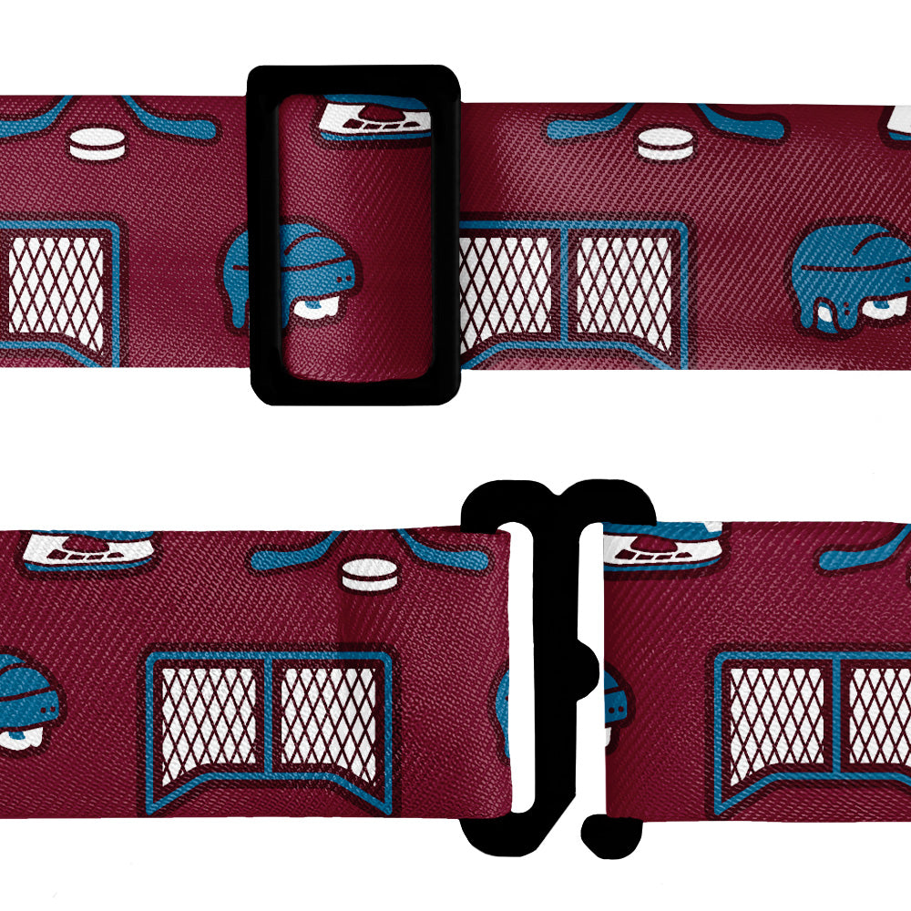 Hat Trick Hockey Bow Tie - Bow Tie Hardware - Knotty Tie Co.