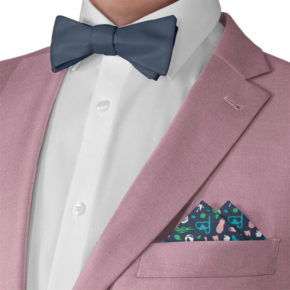 Hawaii State Heritage Pocket Square - Matching Bow Tie - Knotty Tie Co.
