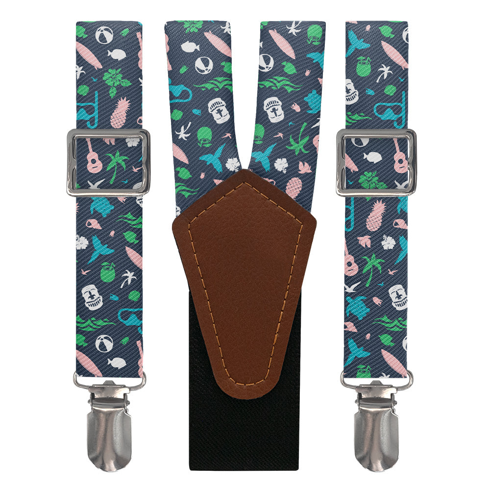Hawaii State Heritage Suspenders - Main View - Knotty Tie Co.