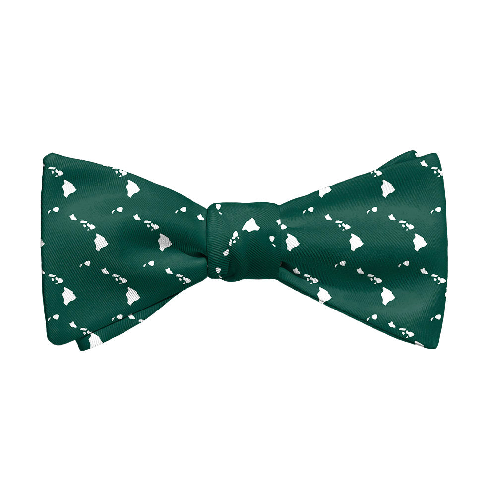 Hawaii State Outline Bow Tie - Adult Standard Self-Tie 14-18" -  - Knotty Tie Co.