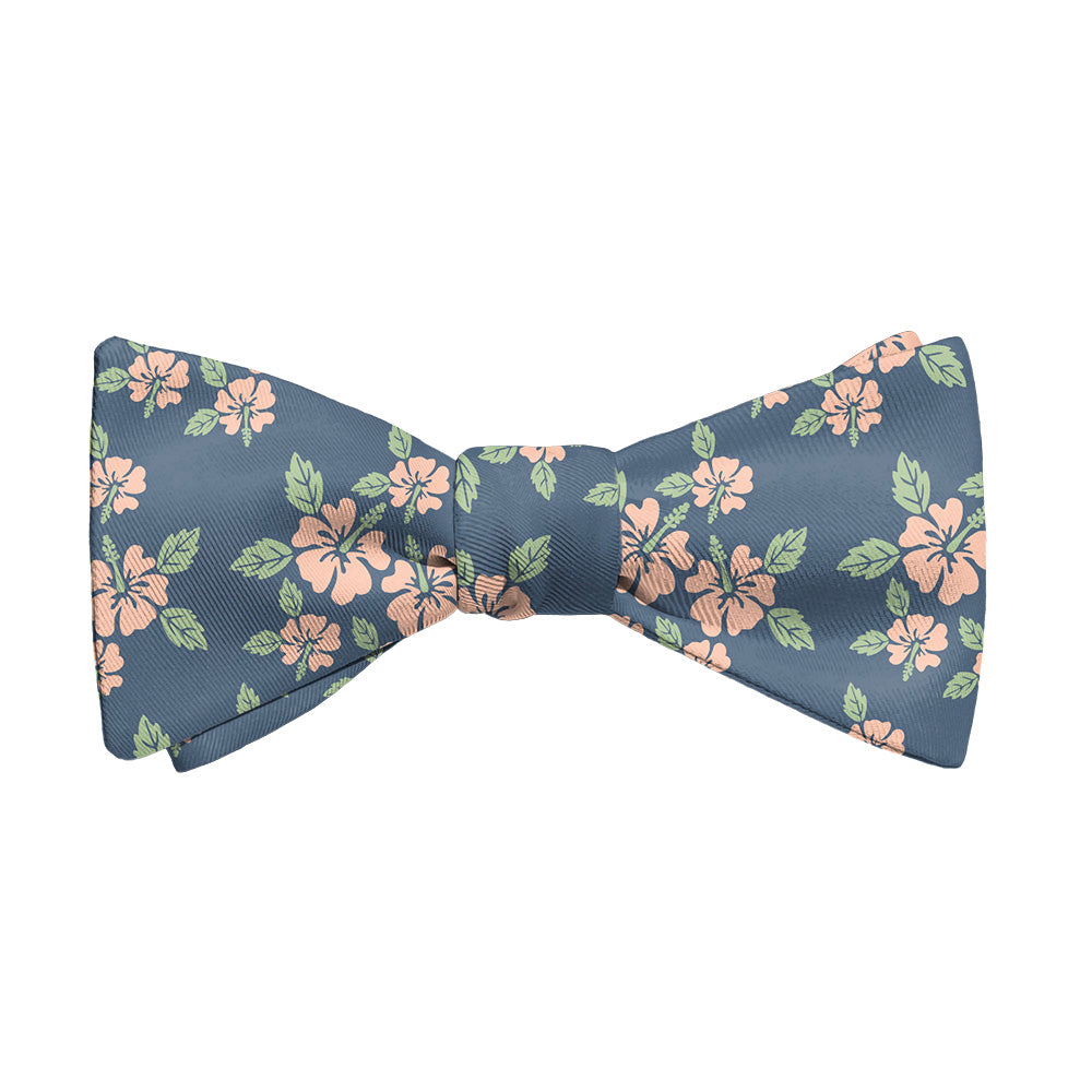 Hawaiian Floral Bow Tie - Adult Standard Self-Tie 14-18" -  - Knotty Tie Co.