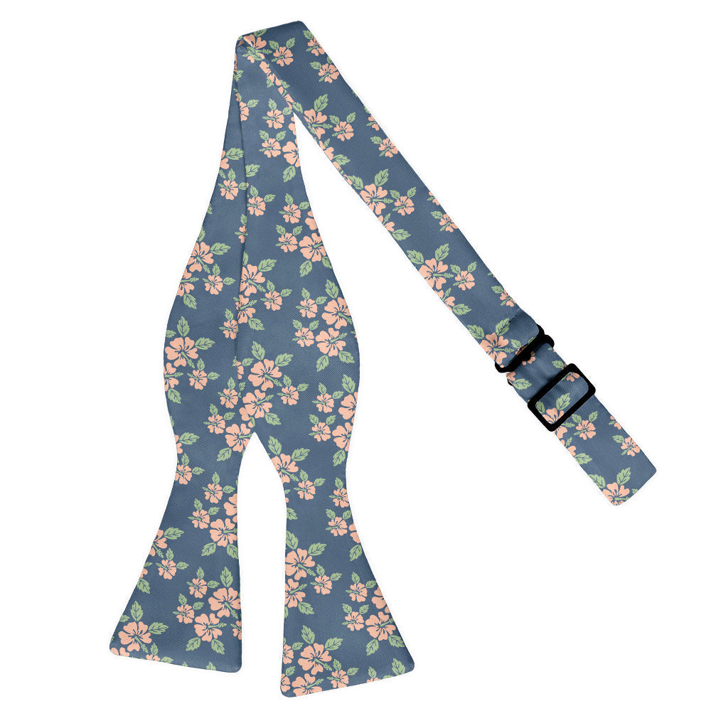 Hawaiian Floral Bow Tie - Adult Extra-Long Self-Tie 18-21" -  - Knotty Tie Co.
