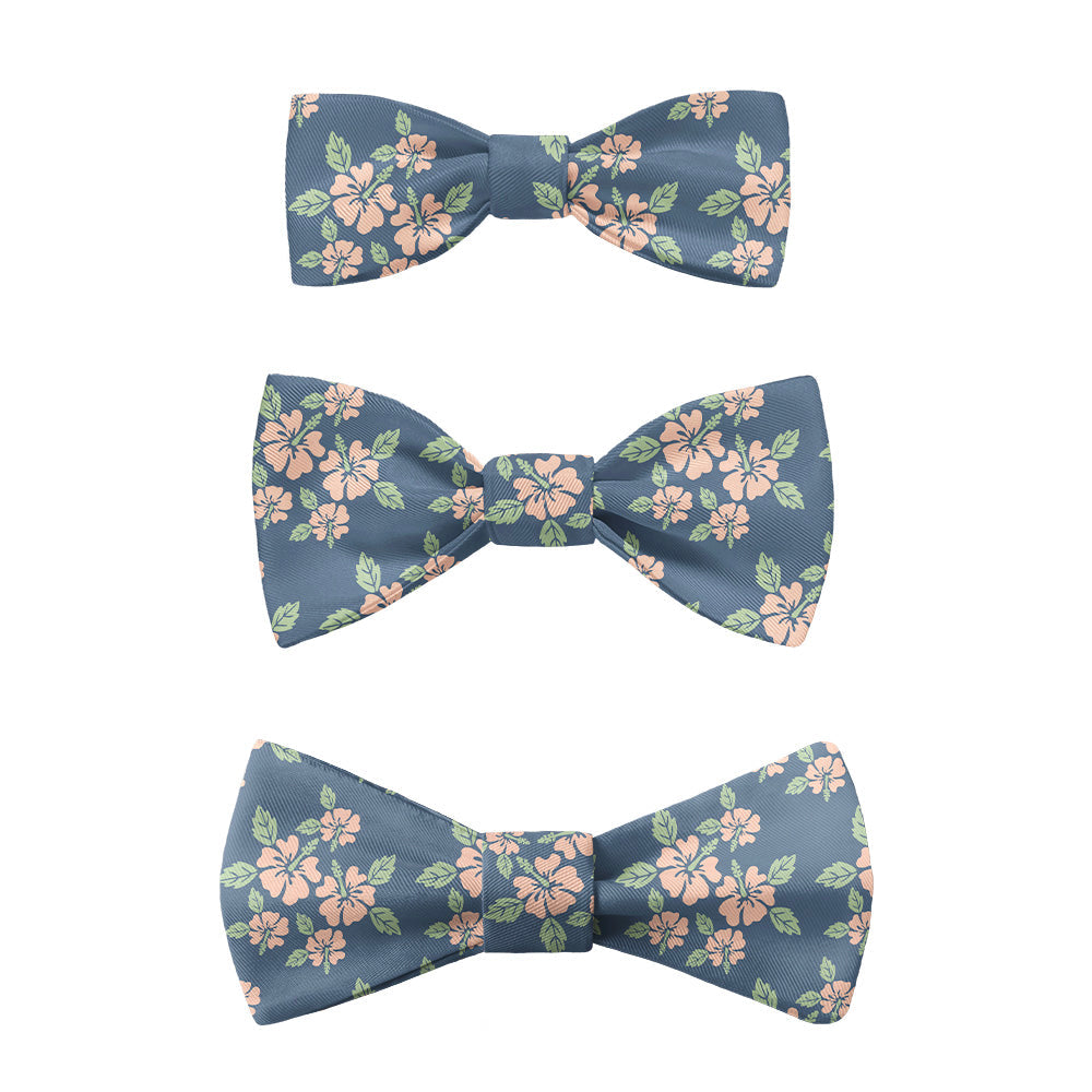 Hawaiian Floral Bow Tie -  -  - Knotty Tie Co.