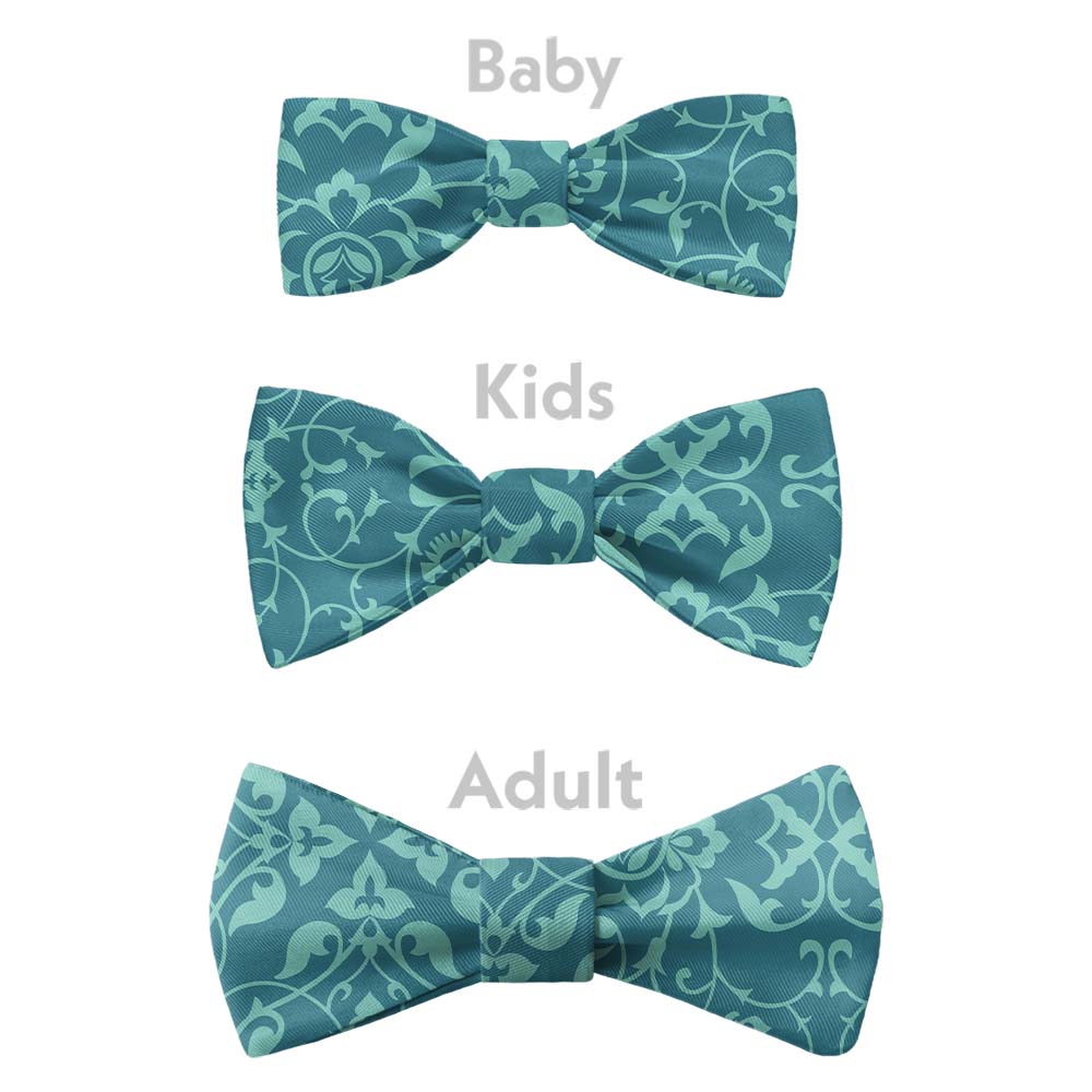 Hazelwood Bow Tie - Bow Sizes - Knotty Tie Co.