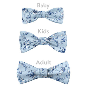 Heirloom Floral Bow Tie - Bow Sizes - Knotty Tie Co.
