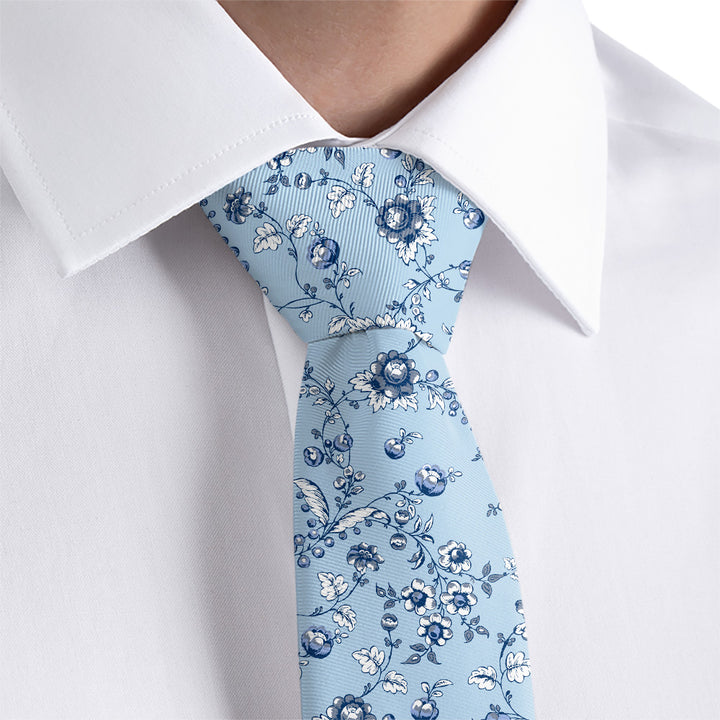 Heirloom Floral Necktie - Dress Shirt - Knotty Tie Co.