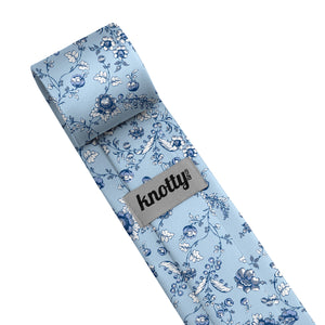 Heirloom Floral Necktie - Tag - Knotty Tie Co.