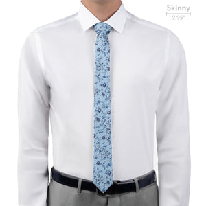 Heirloom Floral Necktie - Skinny - Knotty Tie Co.