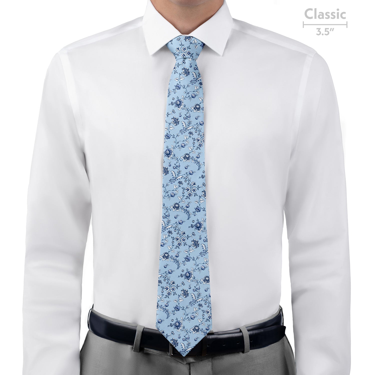 Heirloom Floral Necktie - Classic  - Knotty Tie Co.