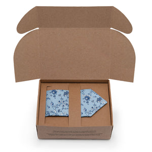 Heirloom Floral Necktie - Packaging - Knotty Tie Co.