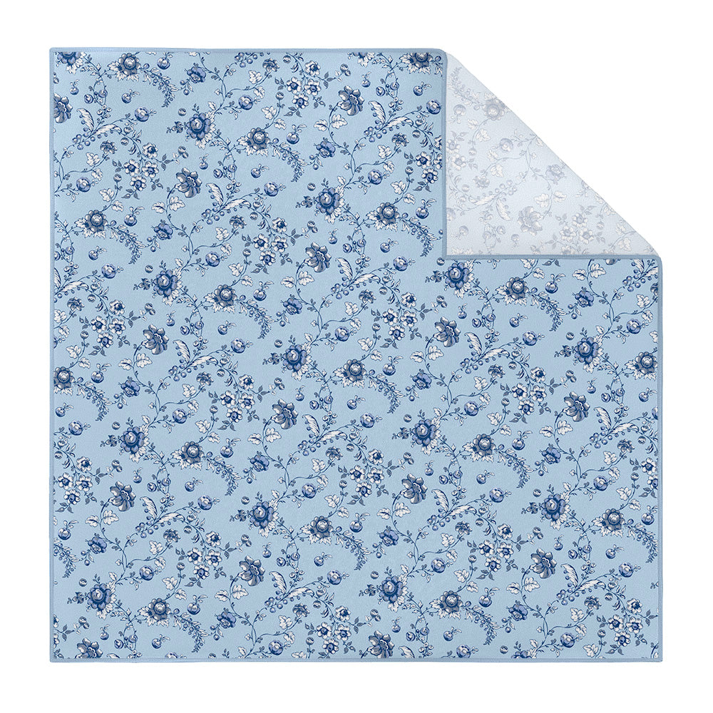 Heirloom Floral Pocket Square - Printed - Knotty Tie Co.