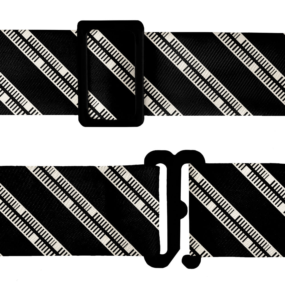 Heritage Stripe Bow Tie - Bow Tie Hardware - Knotty Tie Co.