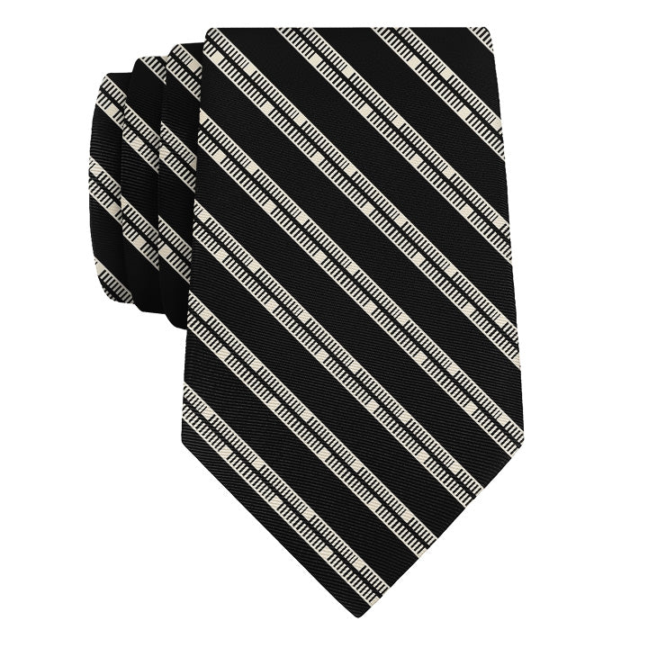 Heritage Stripe Necktie - Rolled - Knotty Tie Co.