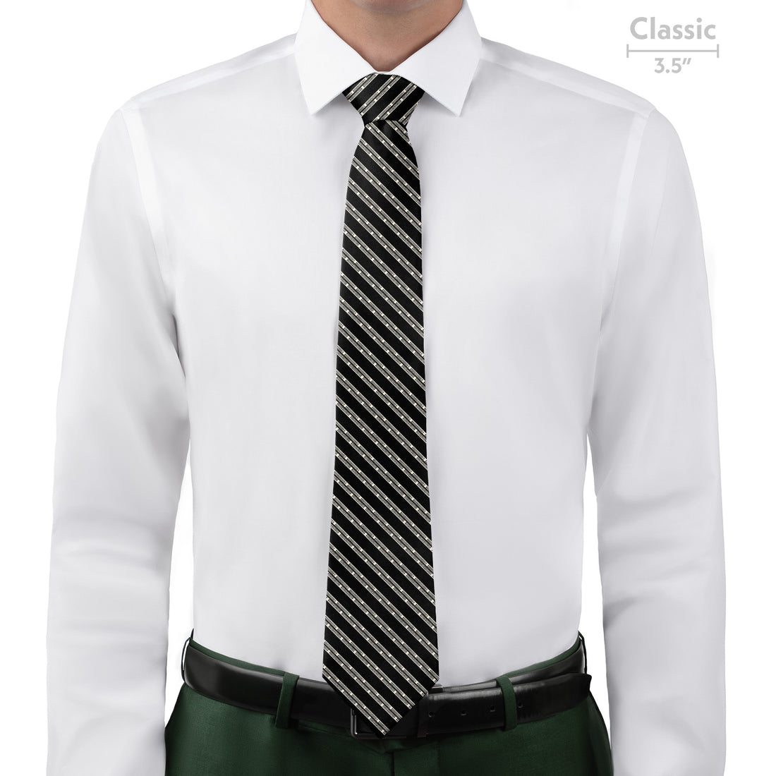 Heritage Stripe Necktie - Classic  - Knotty Tie Co.
