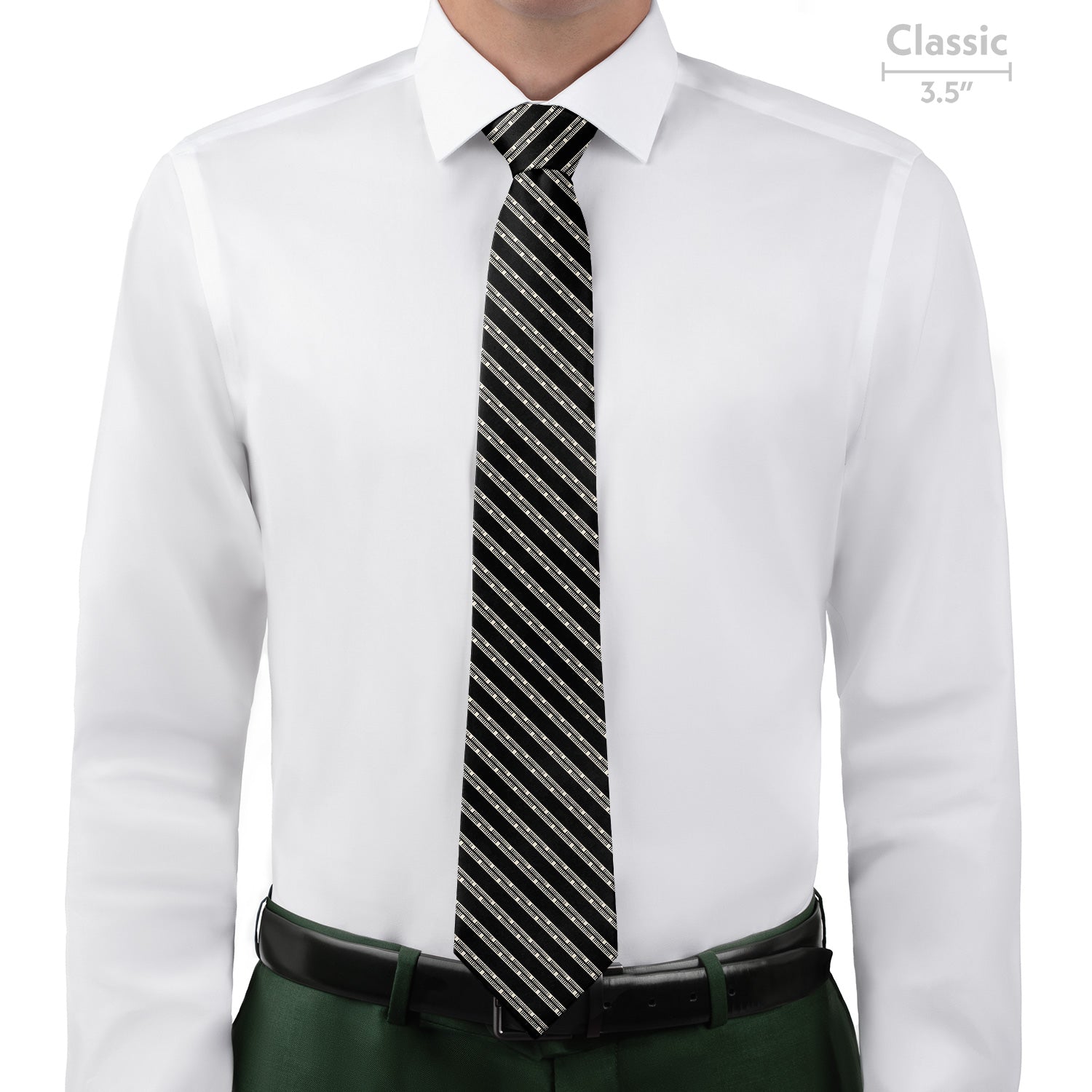 Heritage Stripe Necktie - Classic  - Knotty Tie Co.