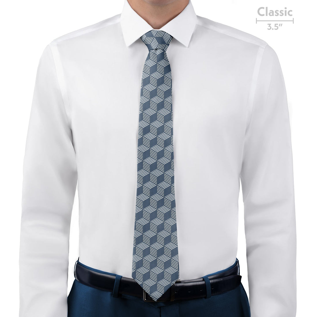 Hexagon Wild Necktie - Classic - Knotty Tie Co.