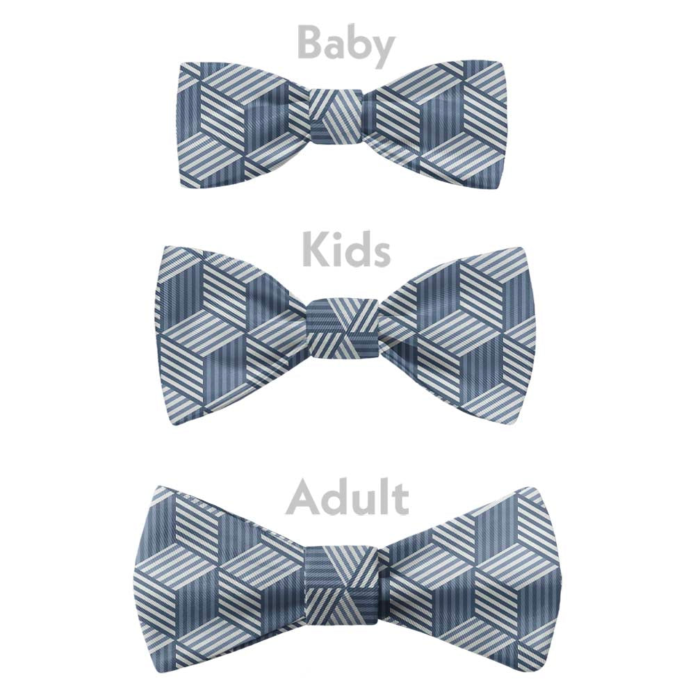 Hexagon Wild Bow Tie - Bow Sizes - Knotty Tie Co.