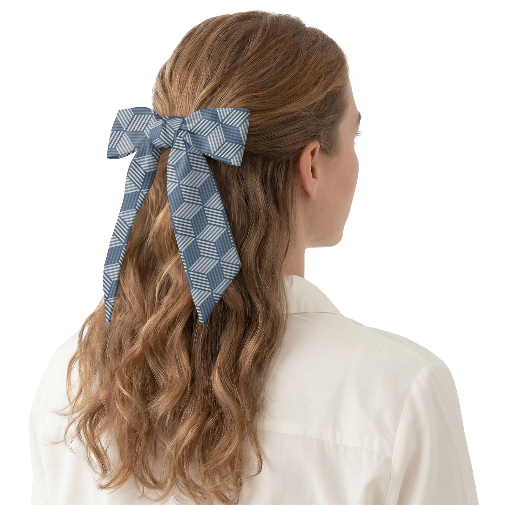 Hexagon Wild Hair Scarf - Hair Scarf - Knotty Tie Co.