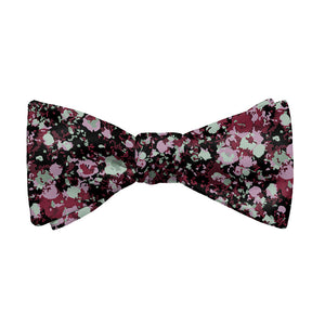 Hidden Floral Bow Tie - Adult Standard Self-Tie 14-18" -  - Knotty Tie Co.