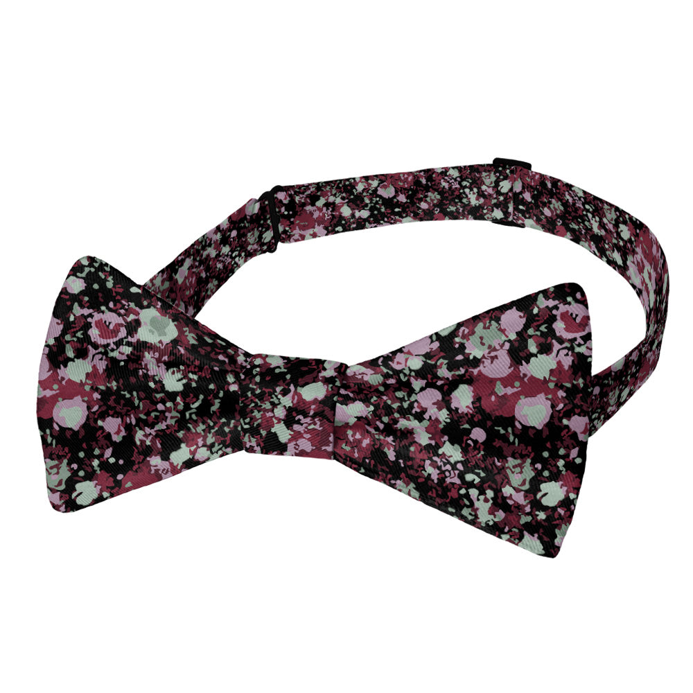 Hidden Floral Bow Tie - Adult Pre-Tied 12-22" -  - Knotty Tie Co.