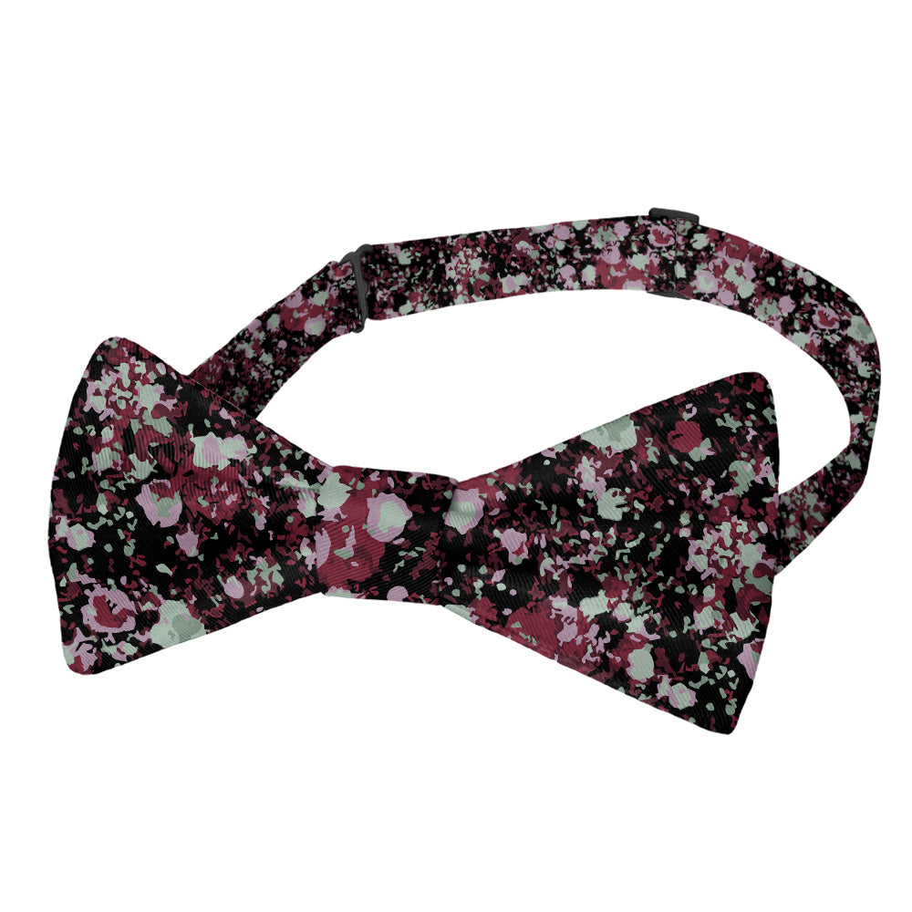 Hidden Floral Bow Tie - Pre-Tied Bow Tie - Knotty Tie Co.