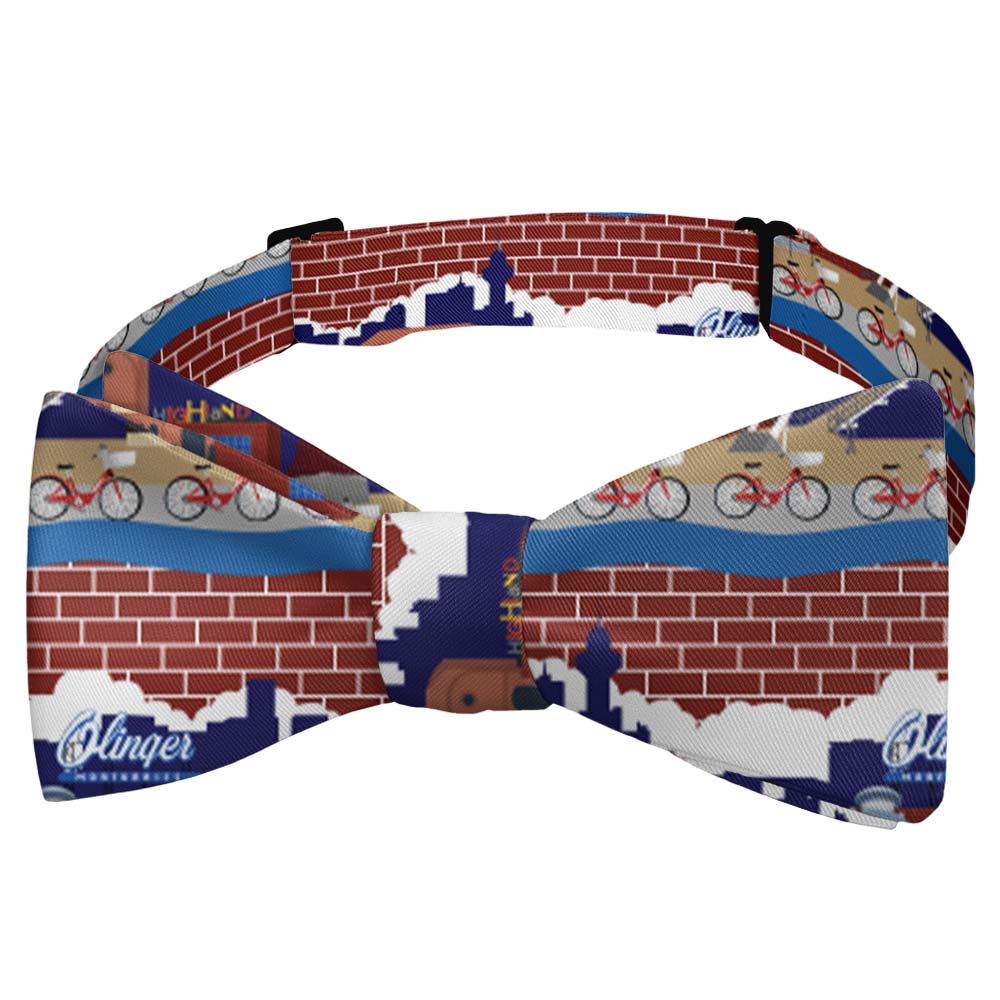 Highland Brick Bow Tie - Self Tie Bow Tie - Knotty Tie Co.