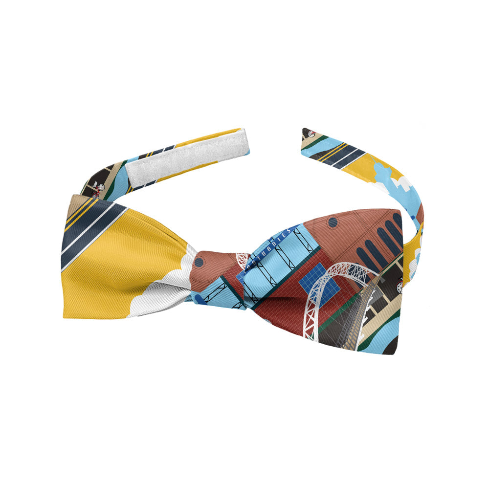 Highland Stripe Bow Tie - Adult Pre-Tied 12-22" -  - Knotty Tie Co.