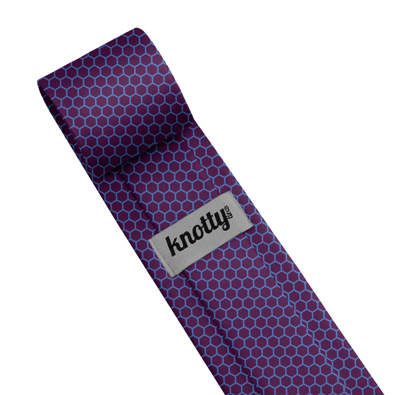 Hive Geometric Necktie - Tag - Knotty Tie Co.
