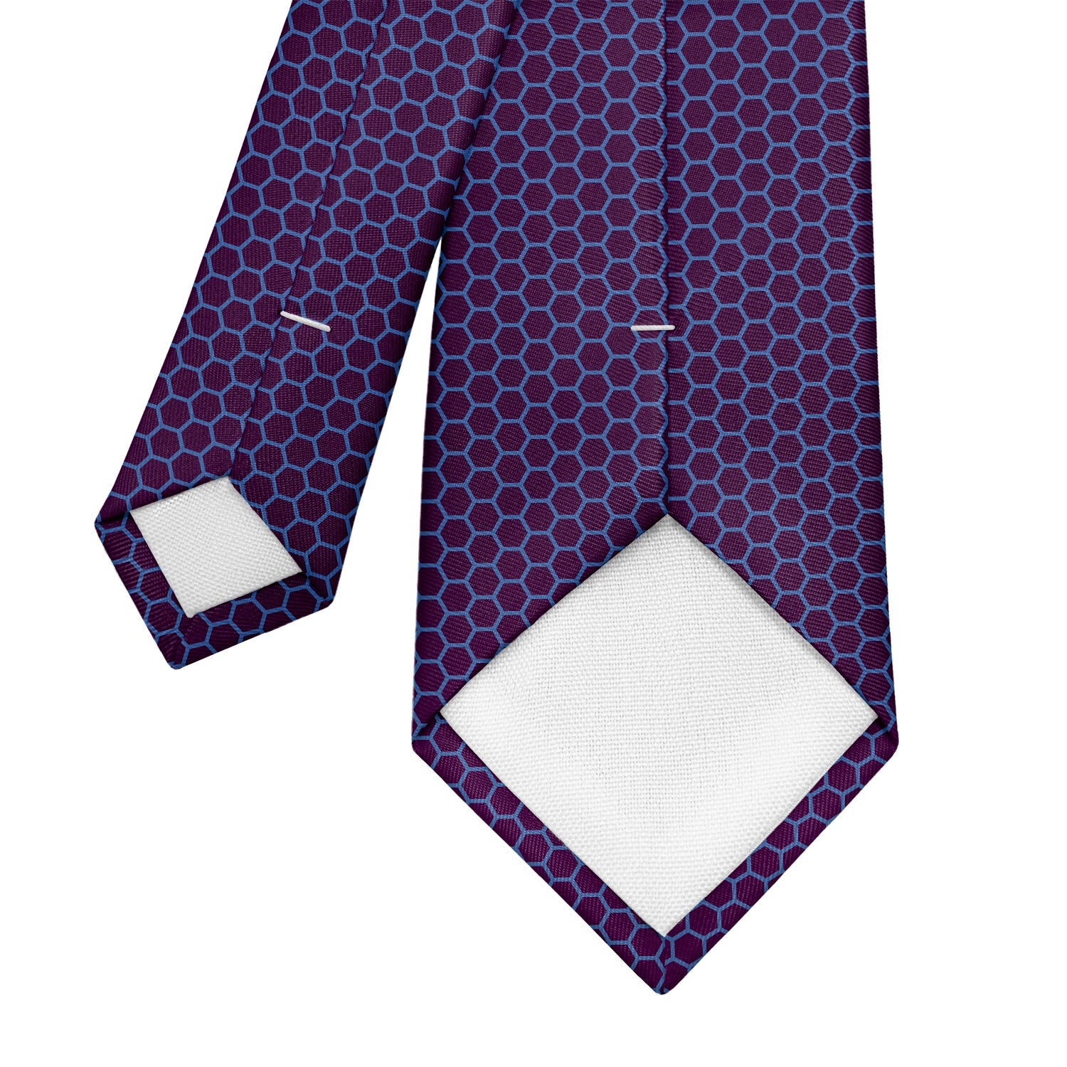 Hive Geometric Necktie - Tipping - Knotty Tie Co.
