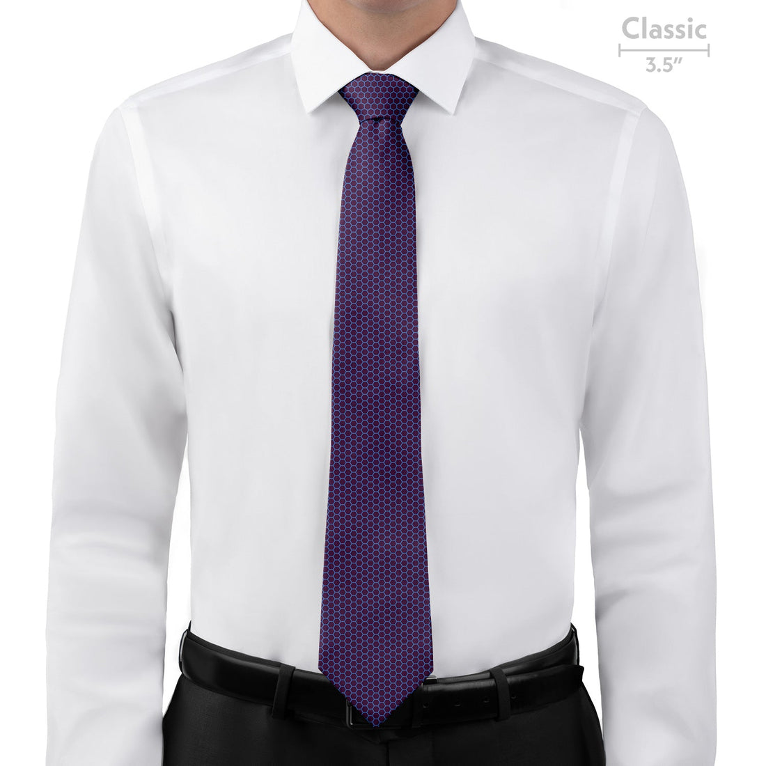 Hive Geometric Necktie - Classic - Knotty Tie Co.