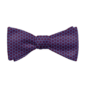Hive Geometric Bow Tie - Adult Standard Self-Tie 14-18" -  - Knotty Tie Co.