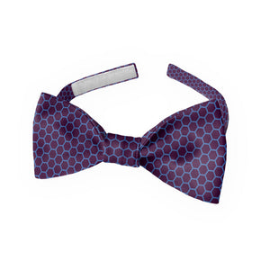 Hive Geometric Bow Tie - Kids Pre-Tied 9.5-12.5" -  - Knotty Tie Co.