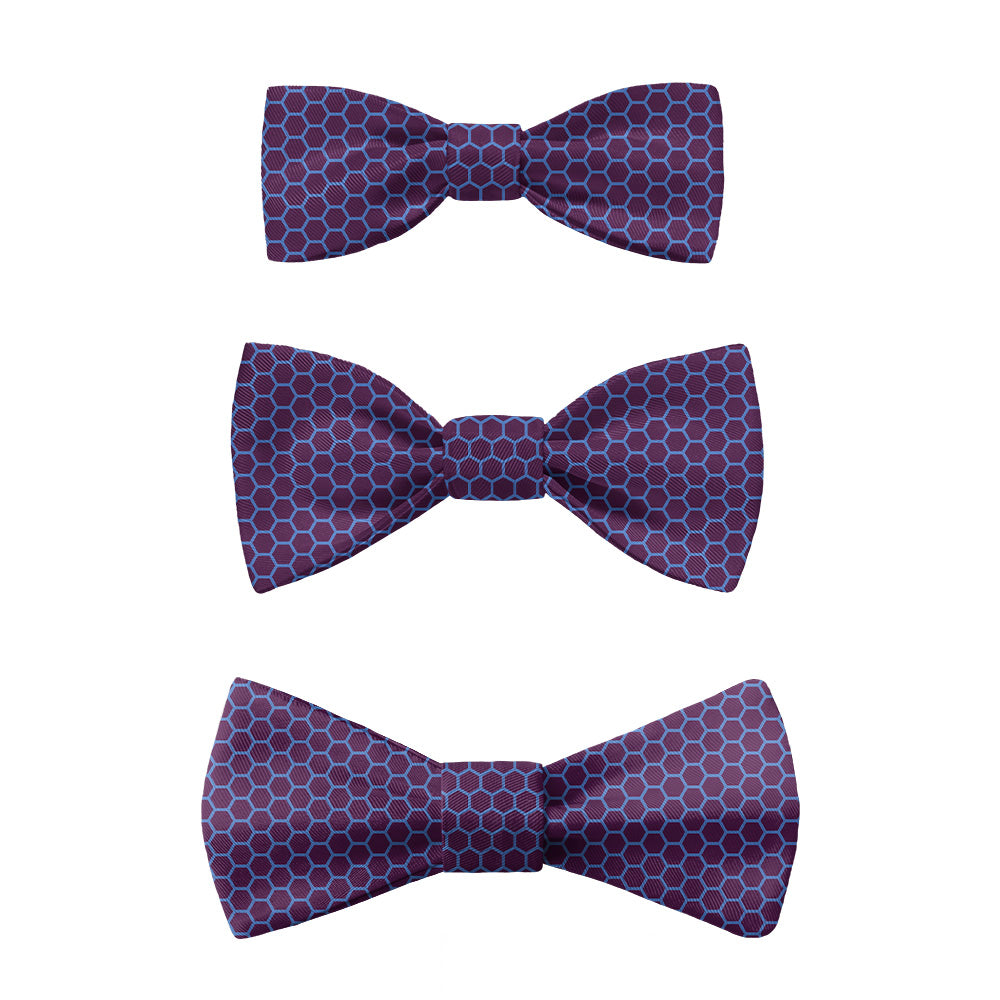 Hive Geometric Bow Tie -  -  - Knotty Tie Co.