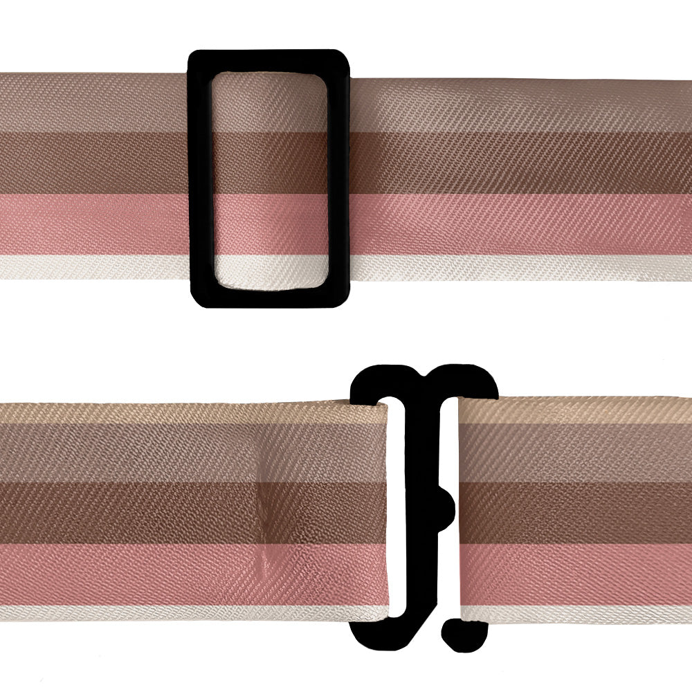 Horizontal Stripe Bow Tie - Bow Tie Hardware - Knotty Tie Co.