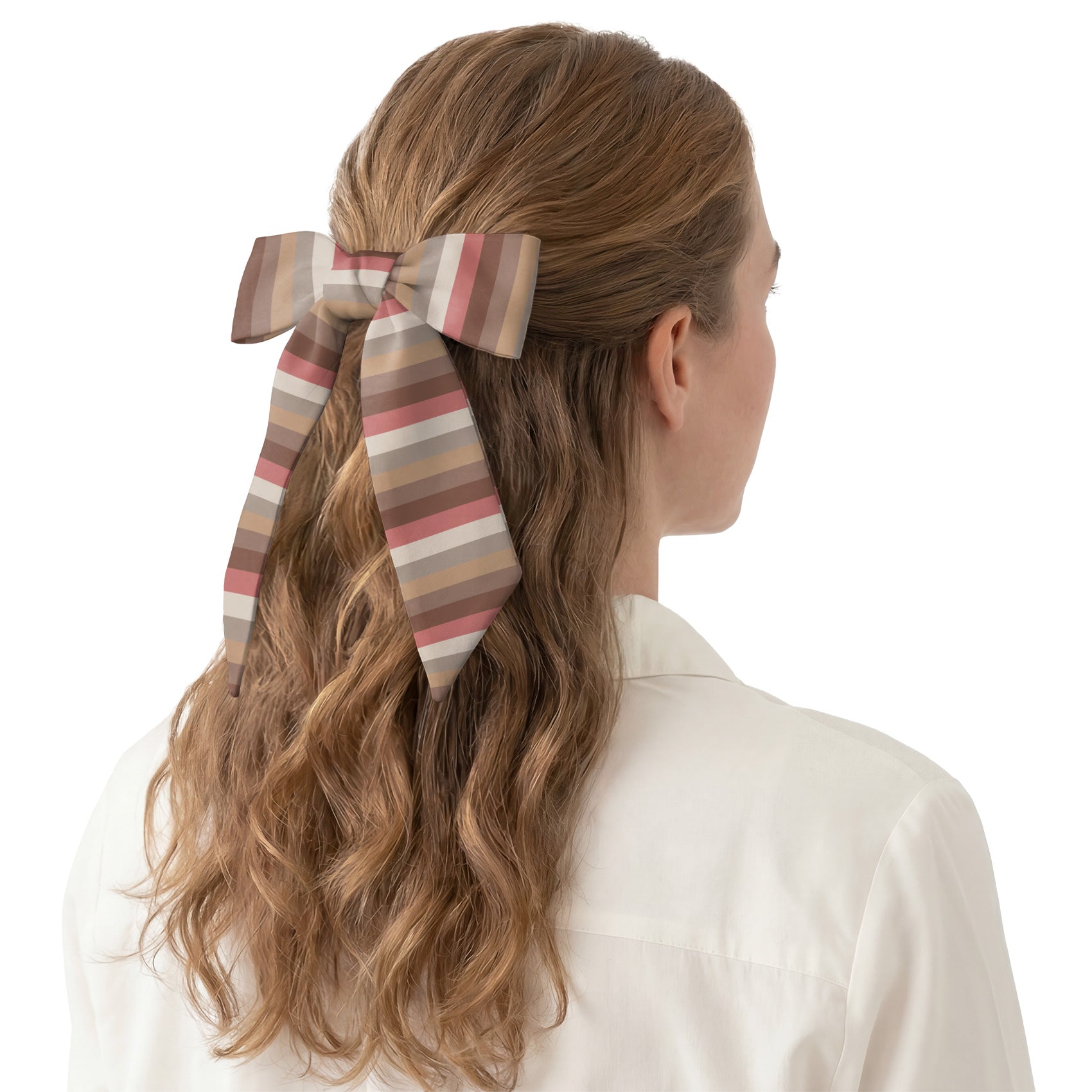 Horizontal Stripe Hair Scarf - Hair Scarf - Knotty Tie Co.