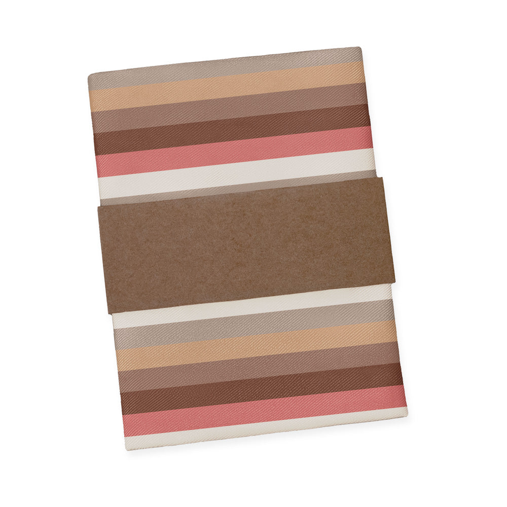 Horizontal Stripe Pocket Square - Packaging - Knotty Tie Co.