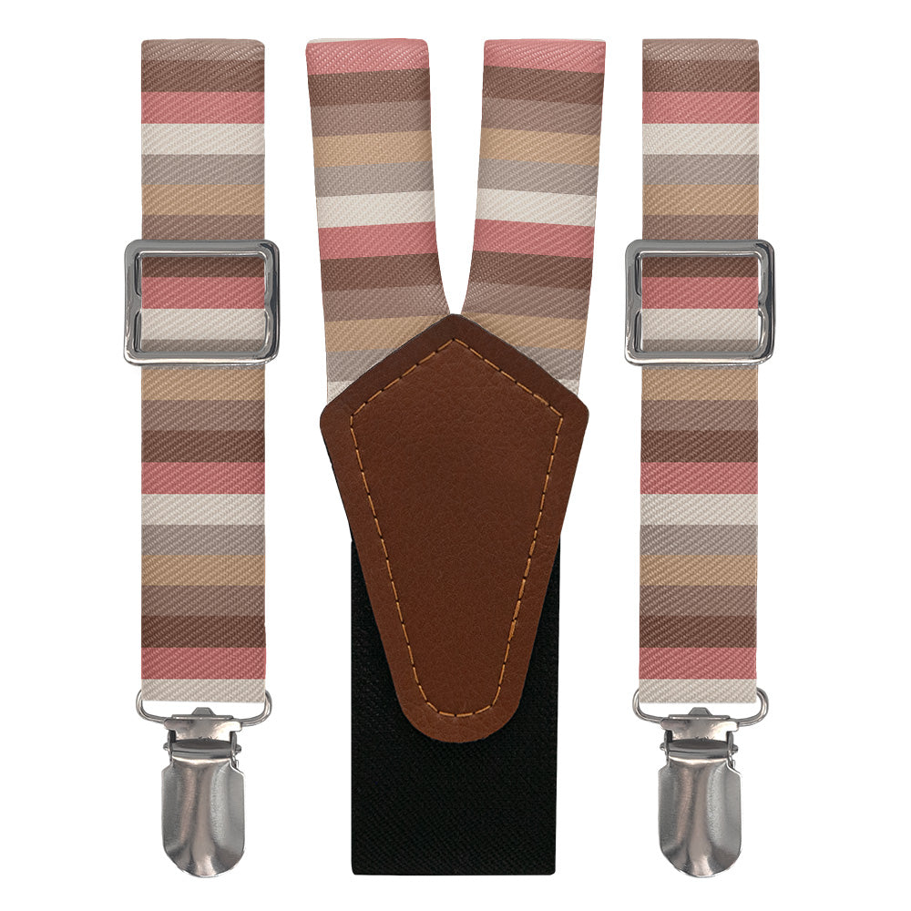 Horizontal Stripe Suspenders - Main View - Knotty Tie Co.