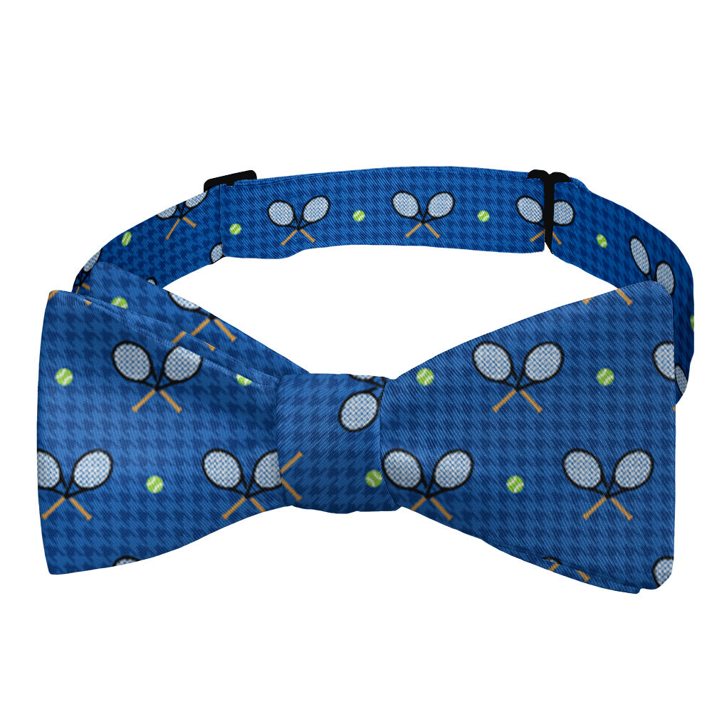 Houndstooth Tennis Bow Tie - Self Tie Bow Tie - Knotty Tie Co.