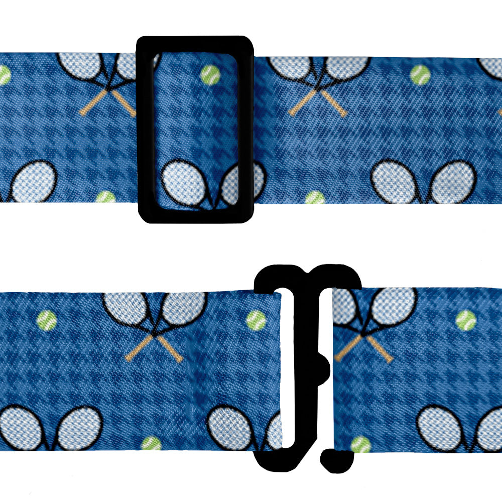 Houndstooth Tennis Bow Tie - Bow Tie Hardware - Knotty Tie Co.