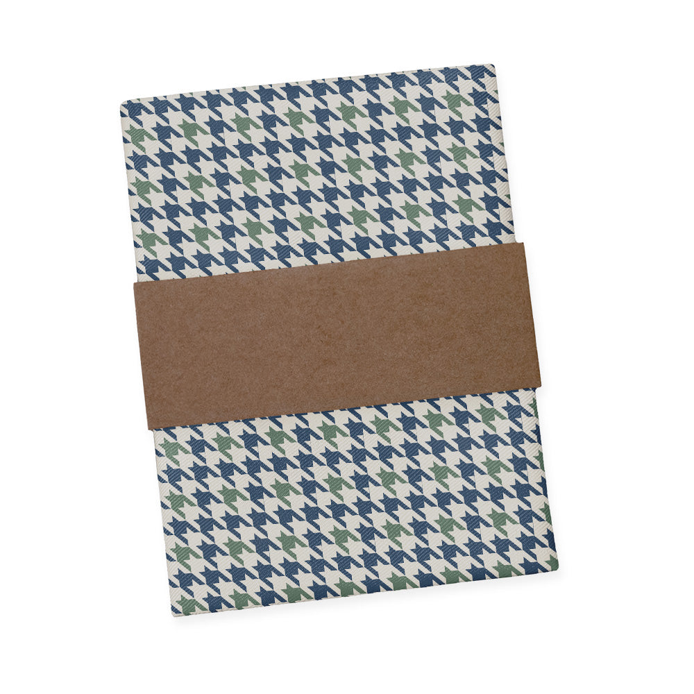 Houndstooth Pocket Square - Packaging - Knotty Tie Co.