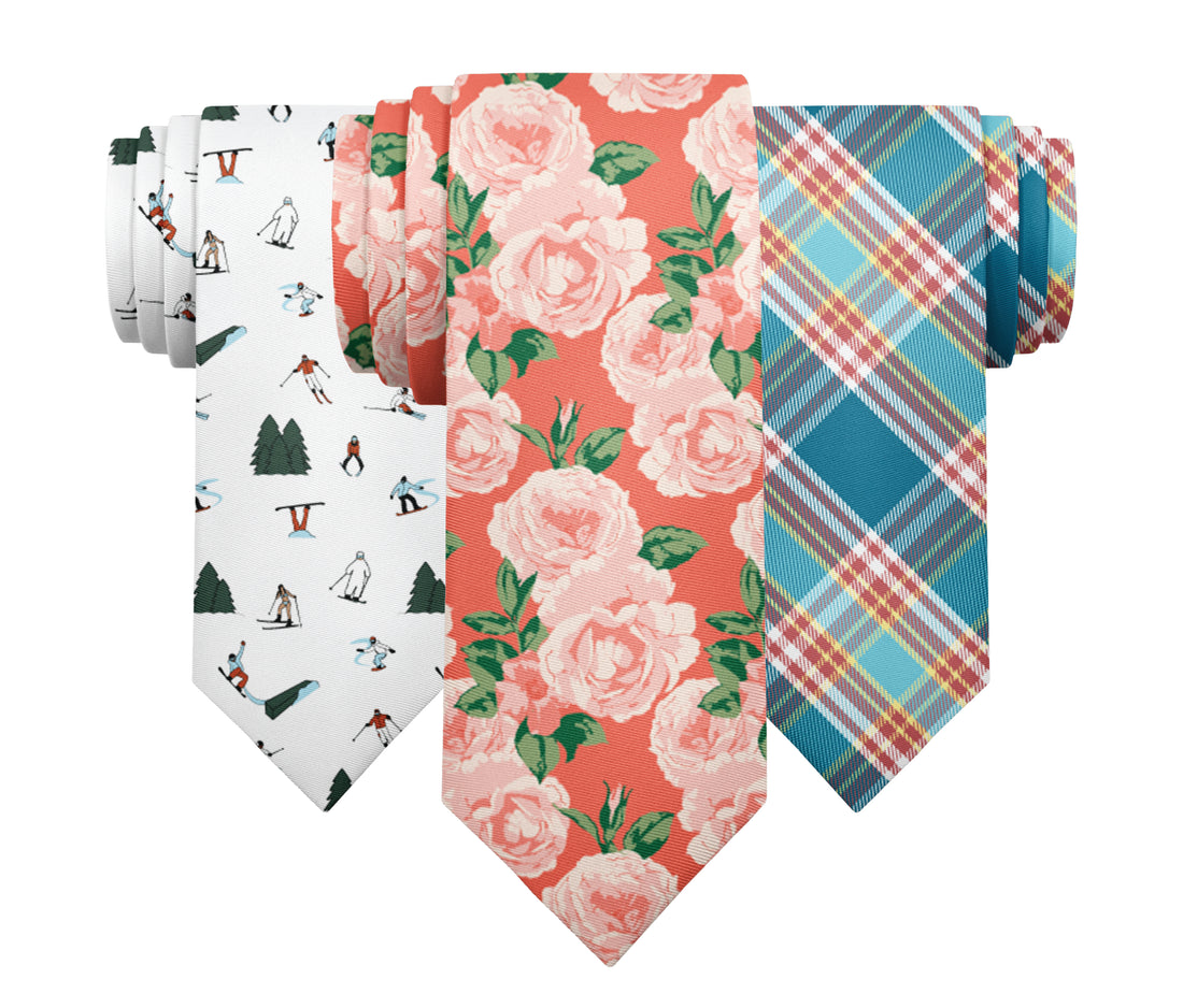bold tie patterns for confident dressers