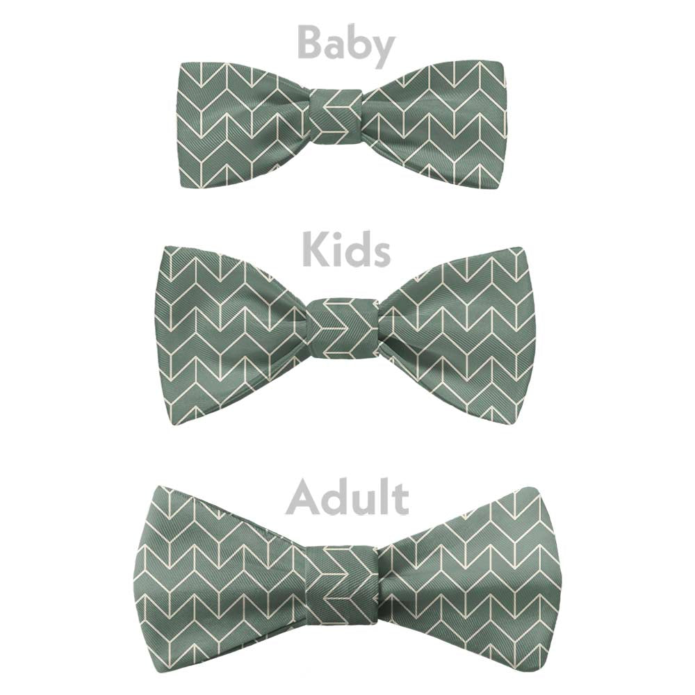 Howard Subway Bow Tie - Bow Sizes - Knotty Tie Co.