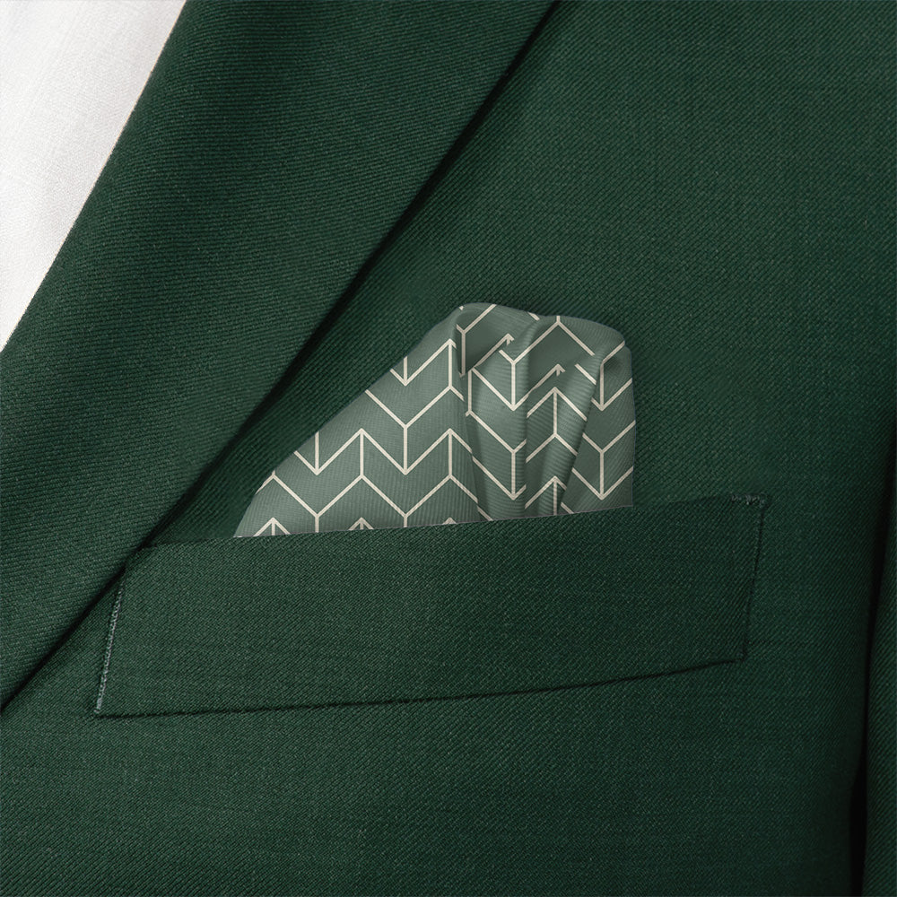 Howard Subway Pocket Square - Wave Fold - Knotty Tie Co.